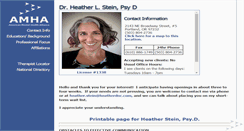Desktop Screenshot of heatherdoc.com