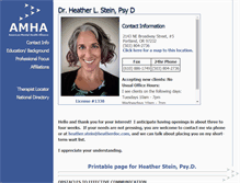 Tablet Screenshot of heatherdoc.com